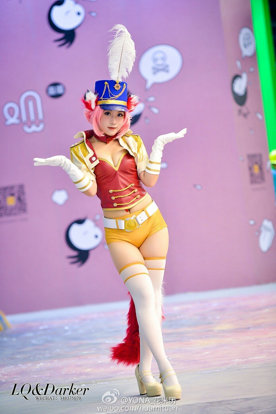 花米团yona 2016ChinaJoy触手展台Coser