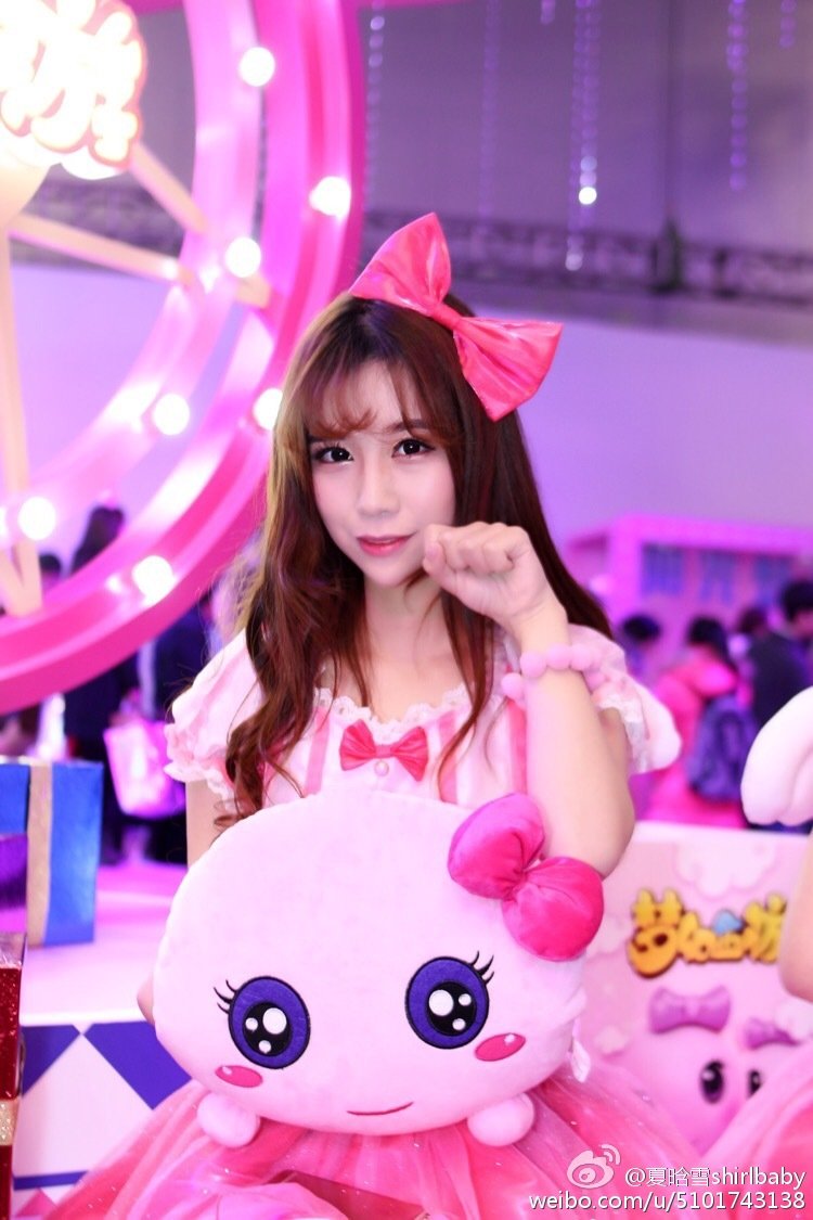 夏晗雪shirlbaby 2016ChinaJoy万代展台SG