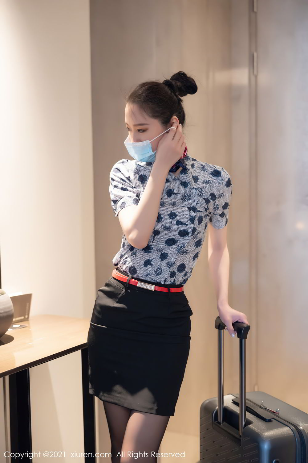 空姐女神梦心月 无数男士心驰神往