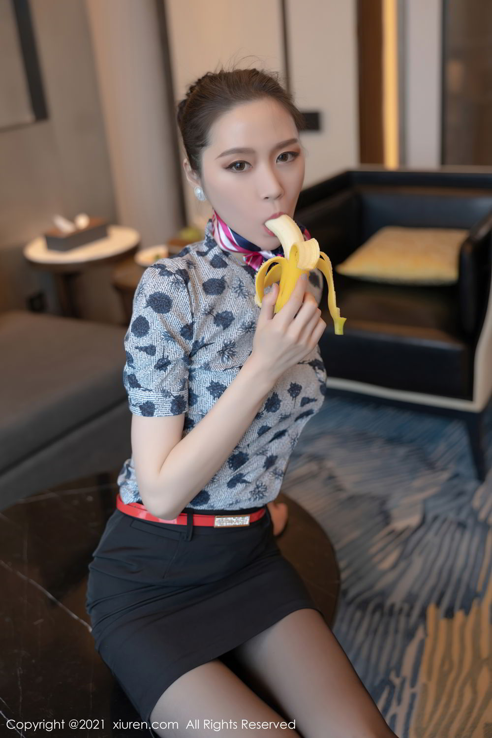 空姐女神梦心月 无数男士心驰神往