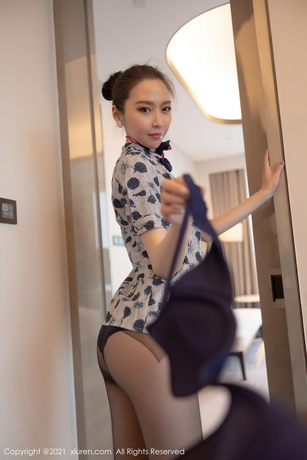 空姐女神梦心月 无数男士心驰神往