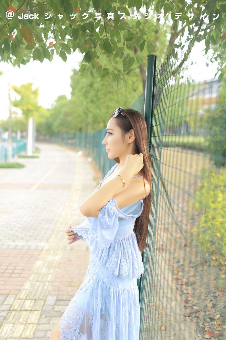 郑文文Viona 超胸微博美图