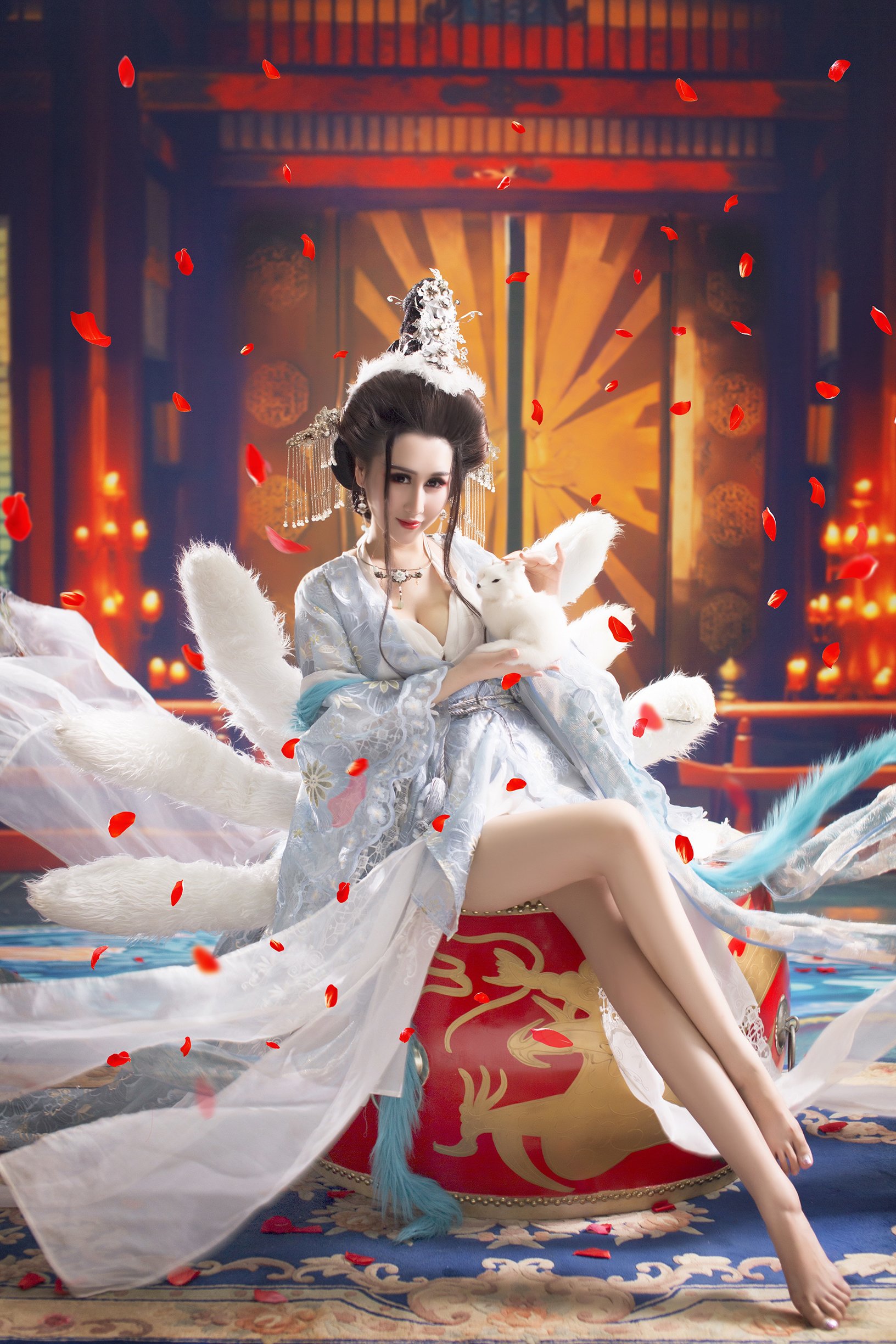 郑文文Viona 超胸微博美图