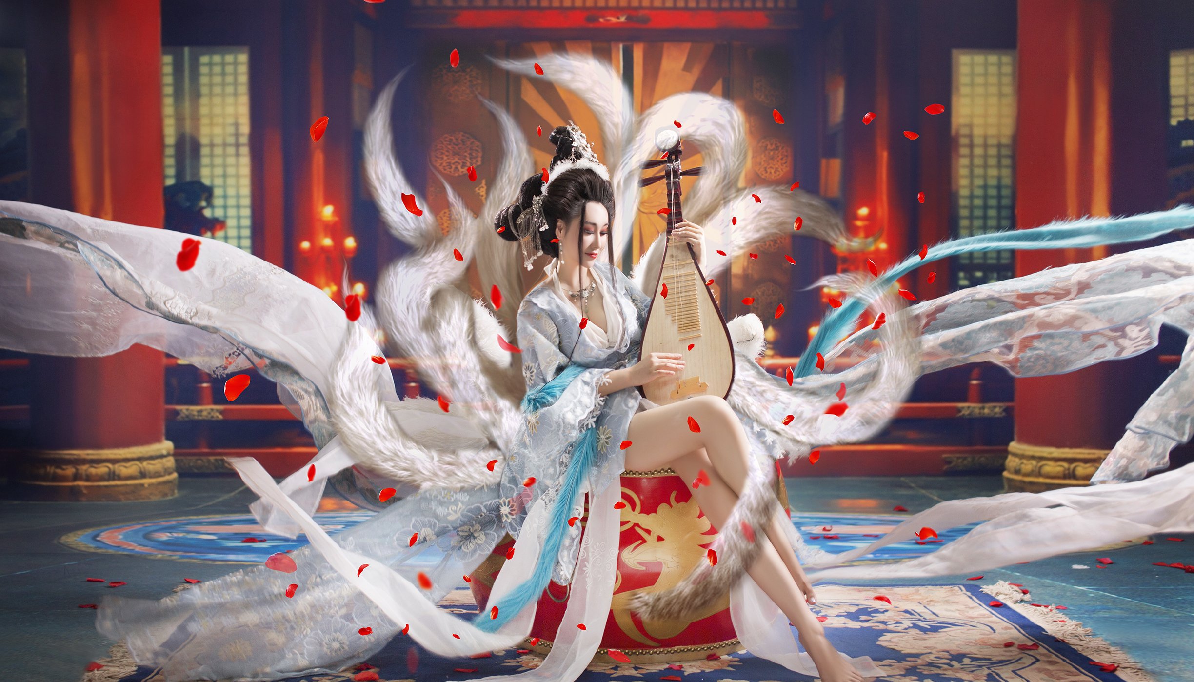郑文文Viona 超胸微博美图