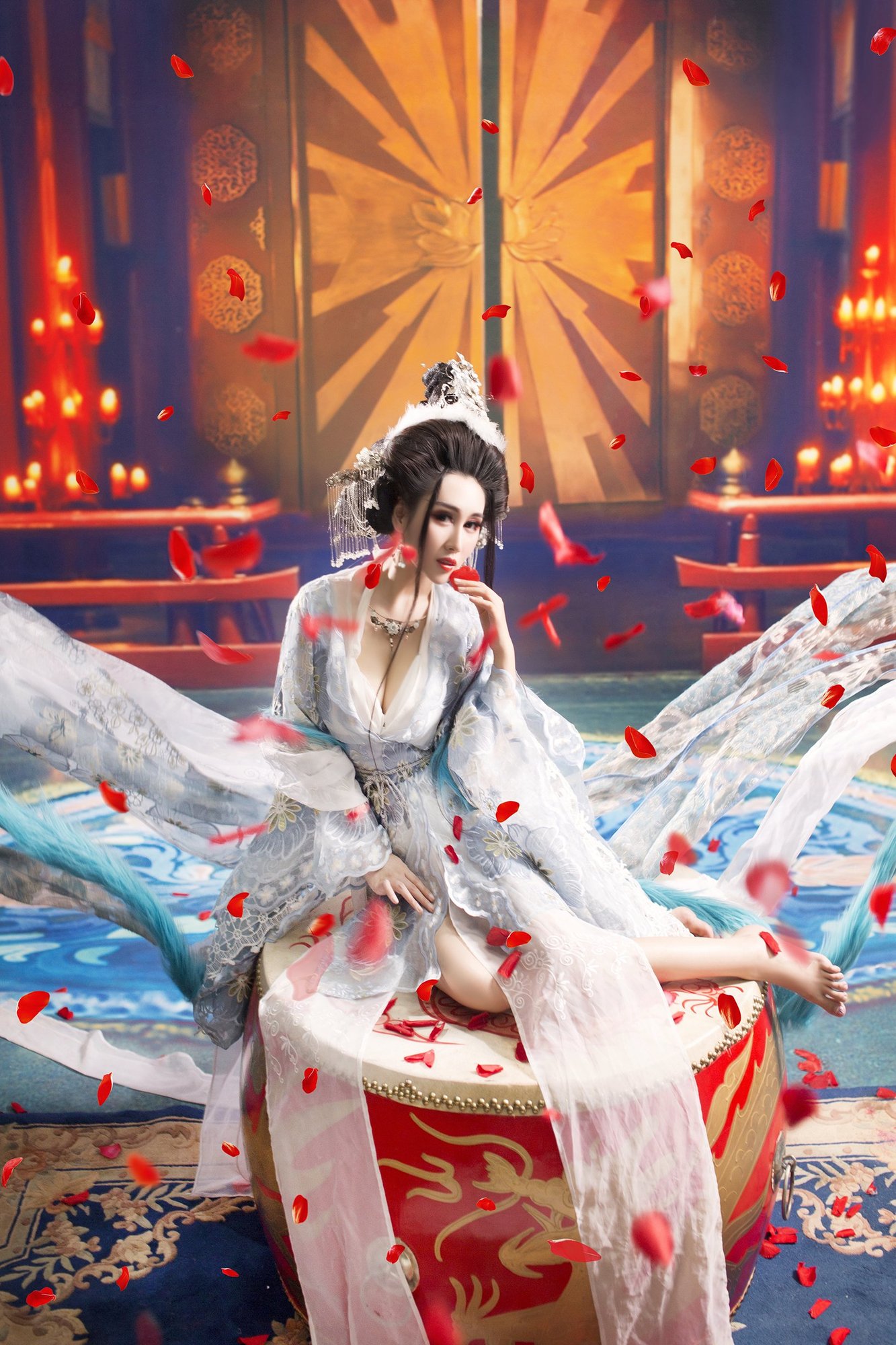 郑文文Viona 超胸微博美图