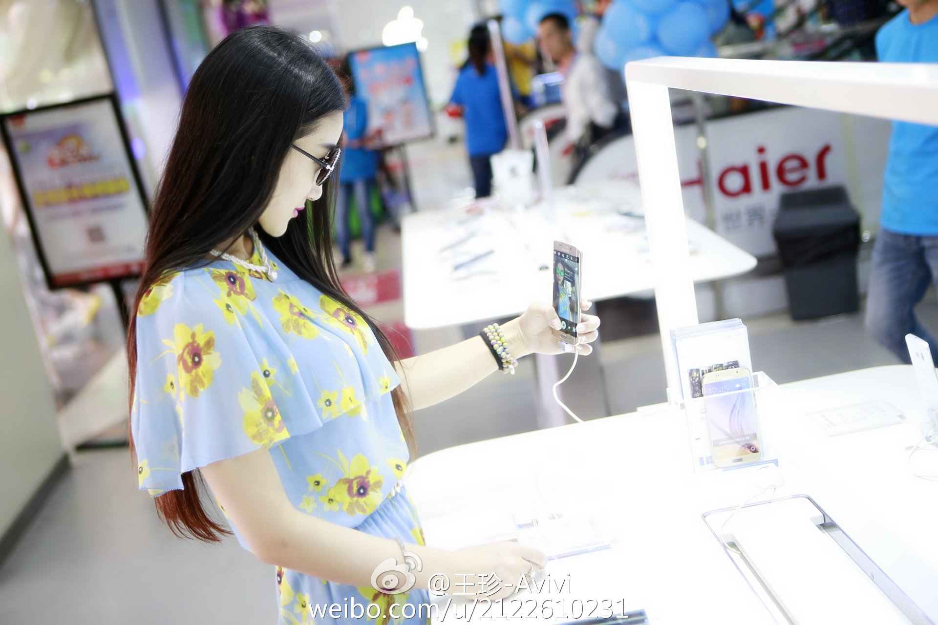 王珍王姑娘 微博私房美图