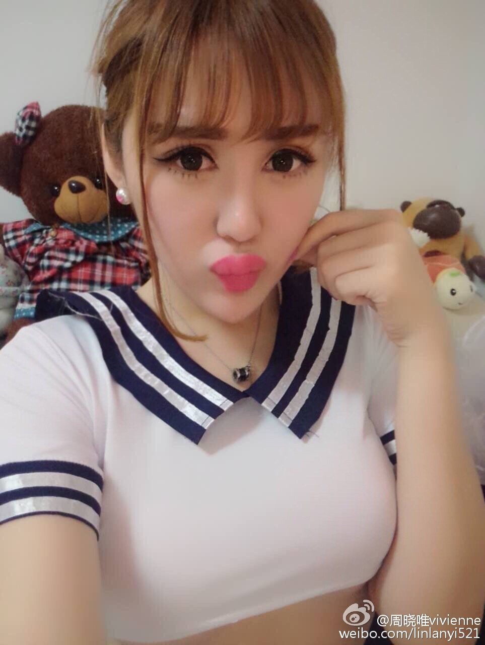 周晓唯vivienne 微博性感私房美图