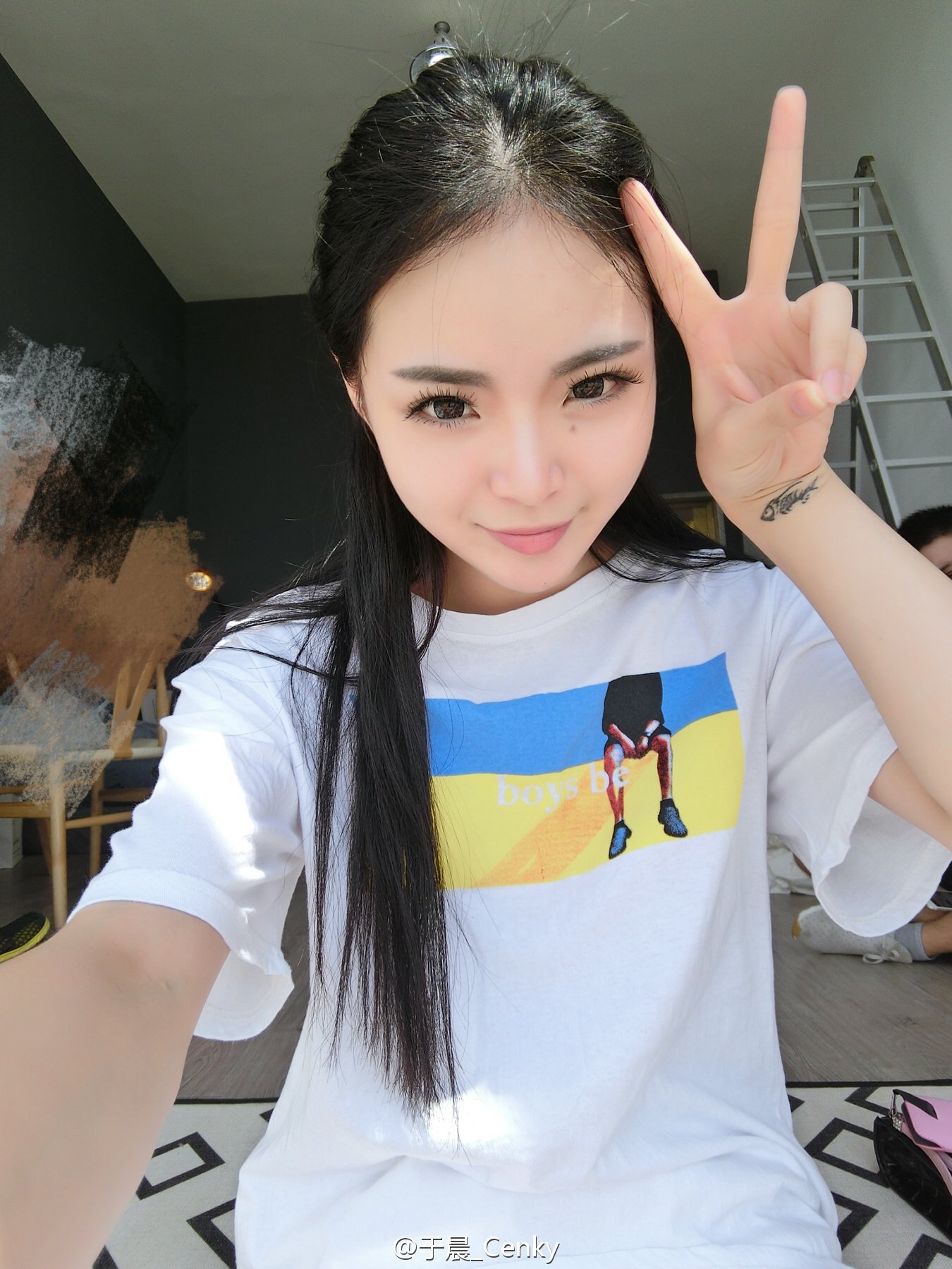 于晨Cenky 微博养眼私房美图