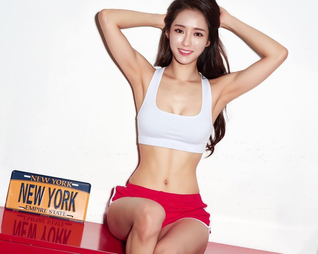 姜贤京 心韩系列普拉提美女