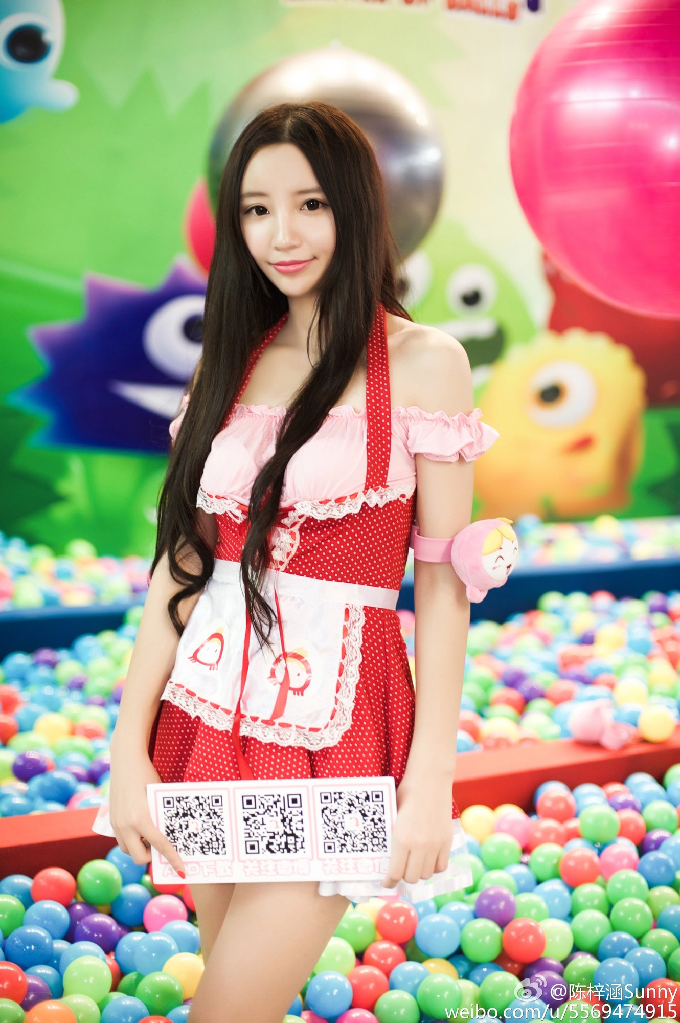 陈梓涵Sunny 邻家美少女俏皮美图