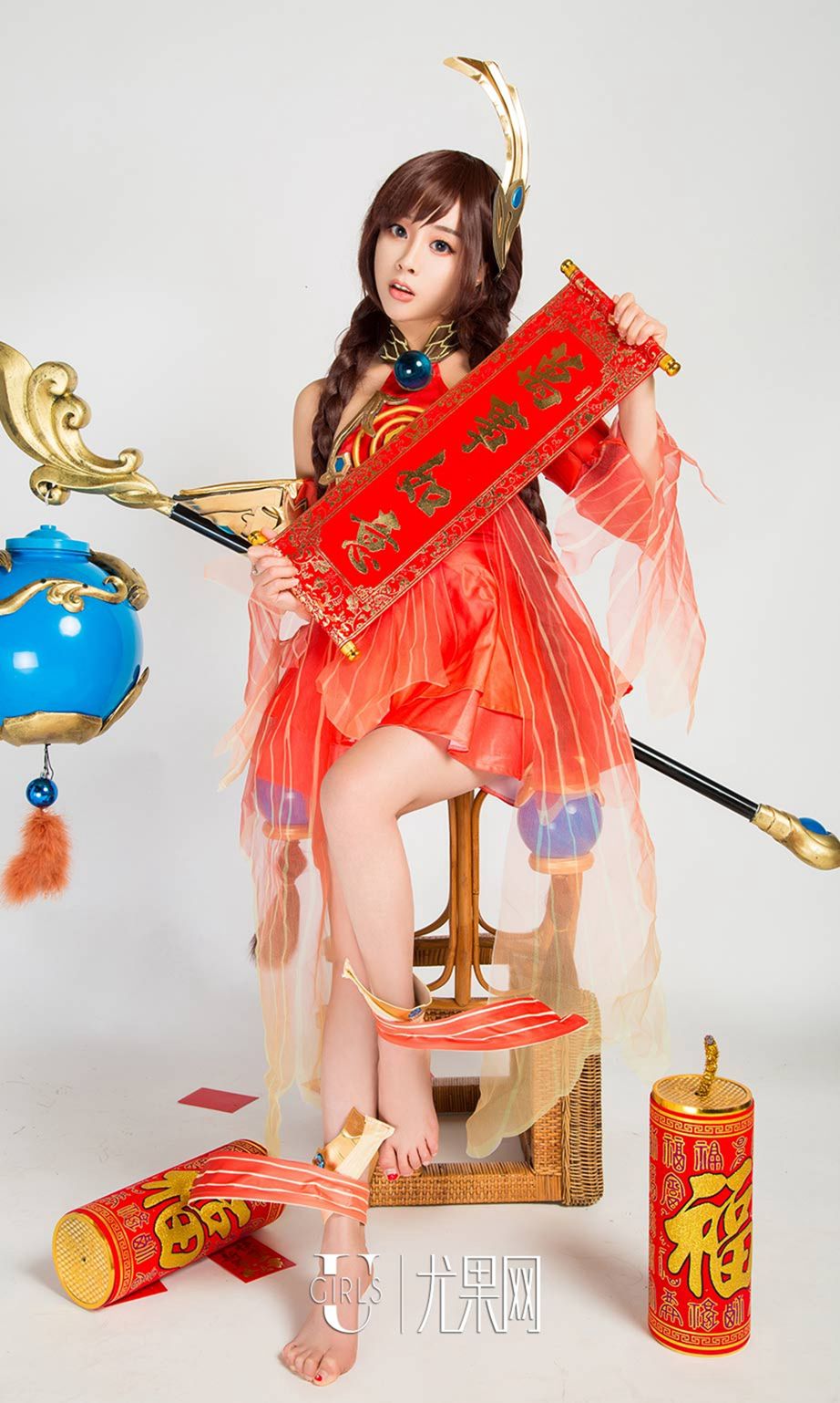 美女如云新春拜年 最强三国角色扮演