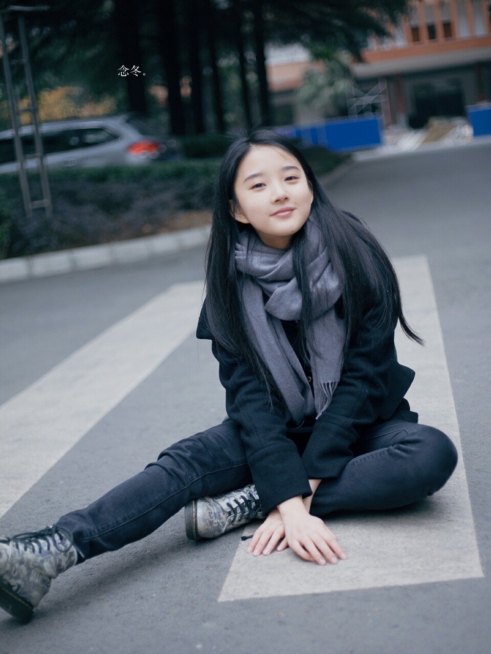 廖银玥Moon 西南财经效果唯美私房写真图