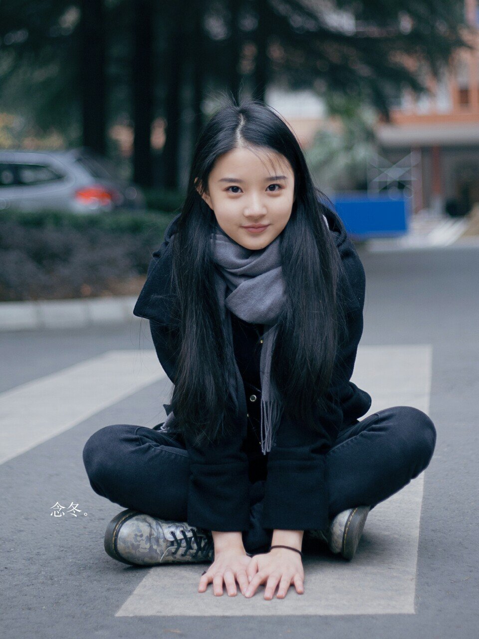 廖银玥Moon 西南财经效果唯美私房写真图