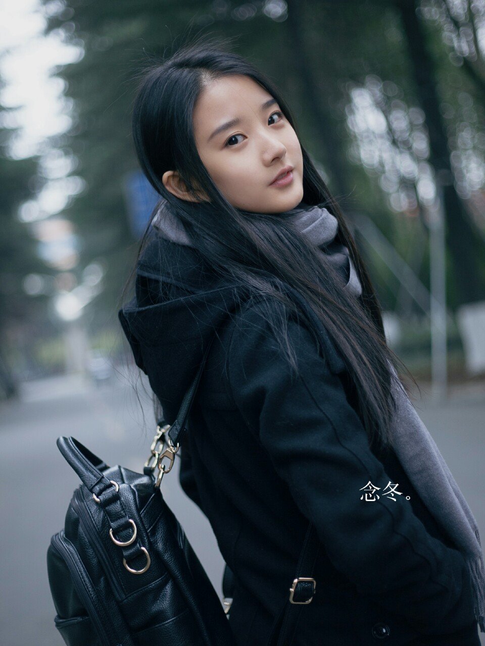 廖银玥Moon 西南财经效果唯美私房写真图