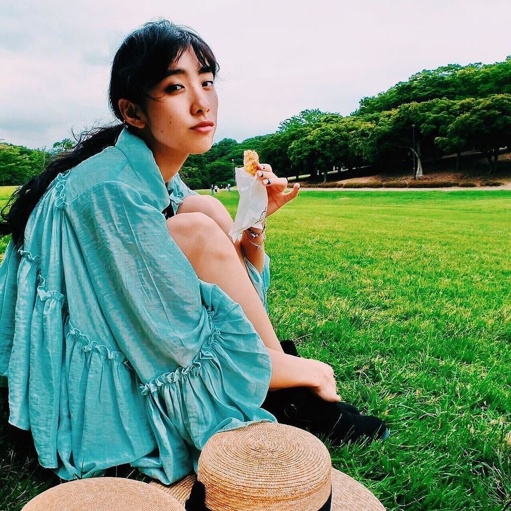 中田クルミ 冷艳系Zipper的专属模特儿