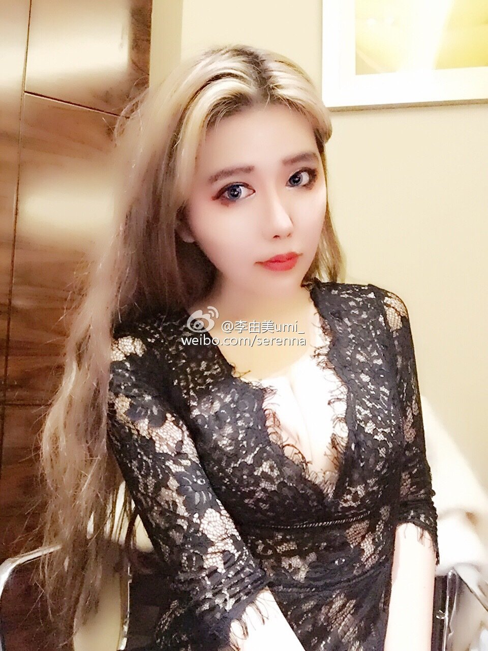 李由美 微博私房福利照