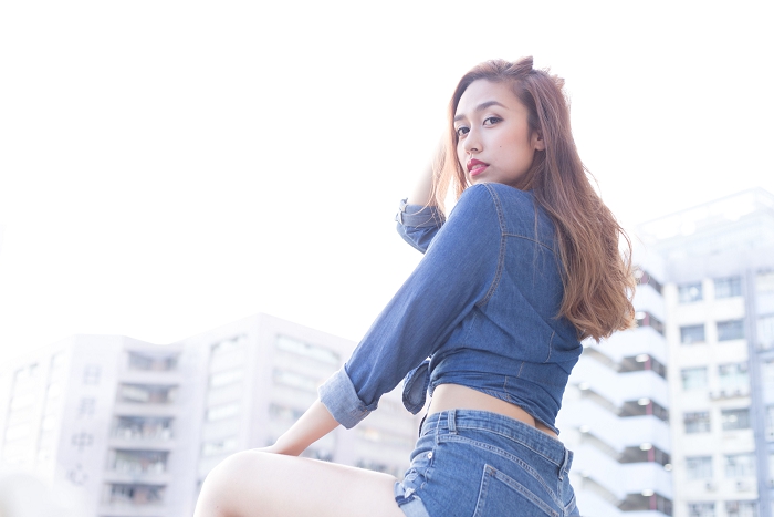 彭美诗Mercedez 中西德三国混血儿模特