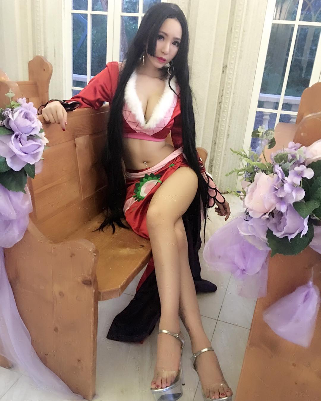 宁宁 台湾运动型美女车模