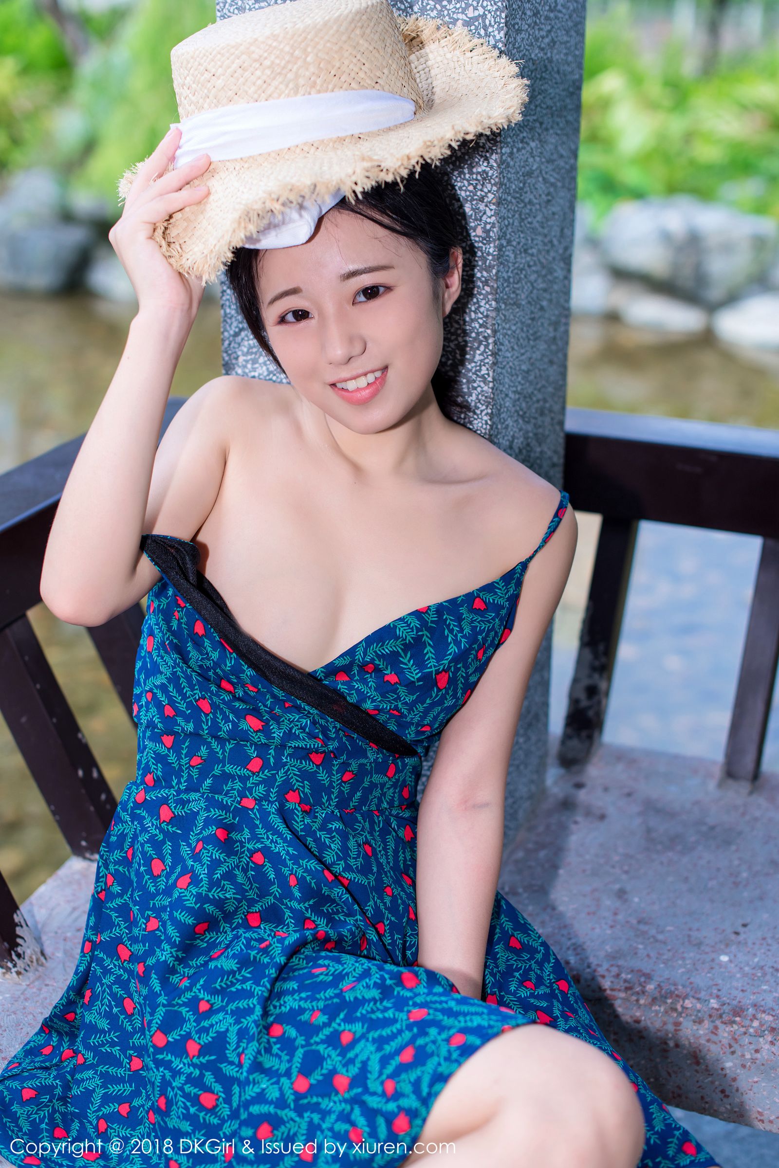 童颜女神仓井优香 清纯甜美草帽少女
