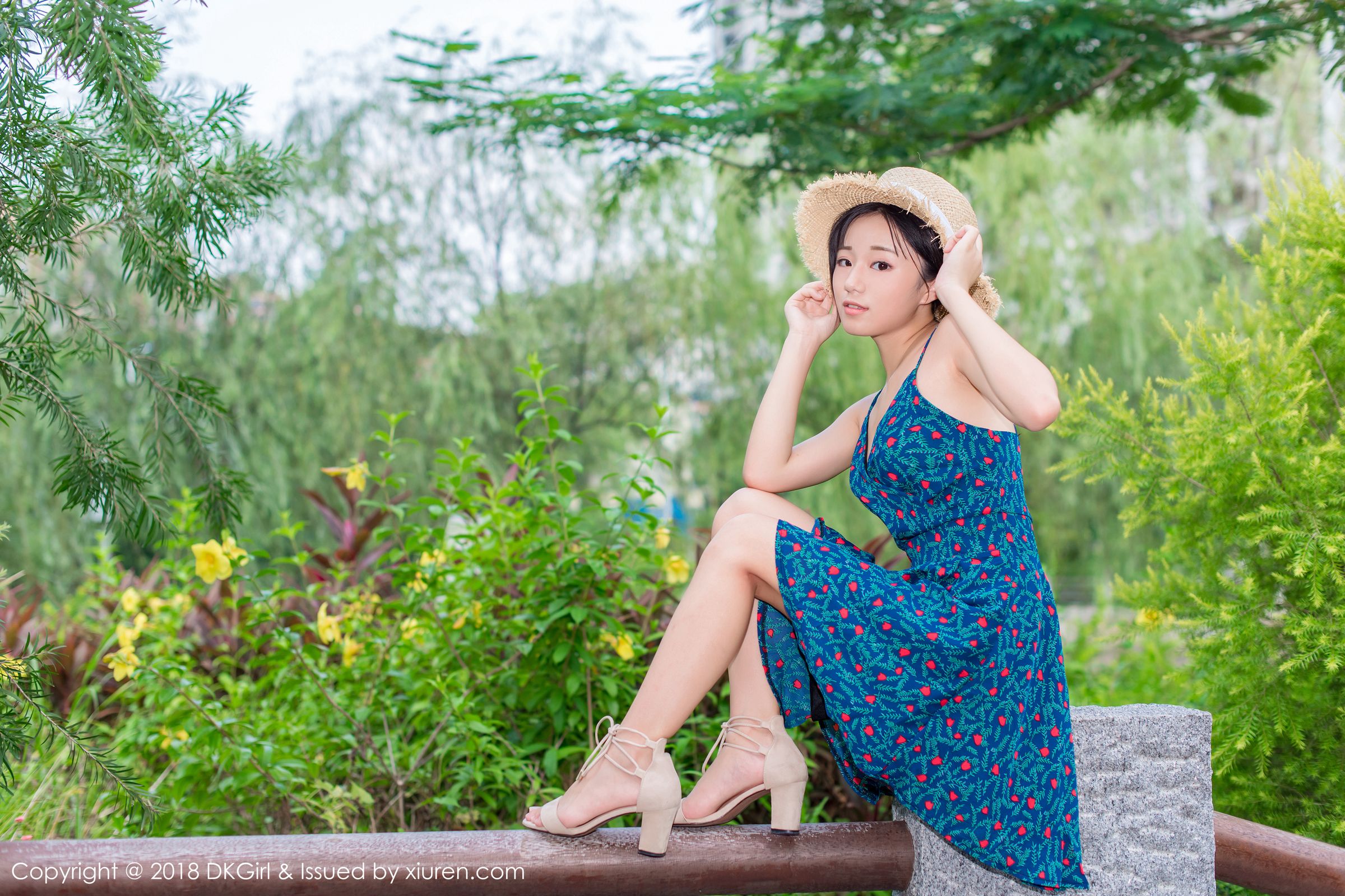 童颜女神仓井优香 清纯甜美草帽少女
