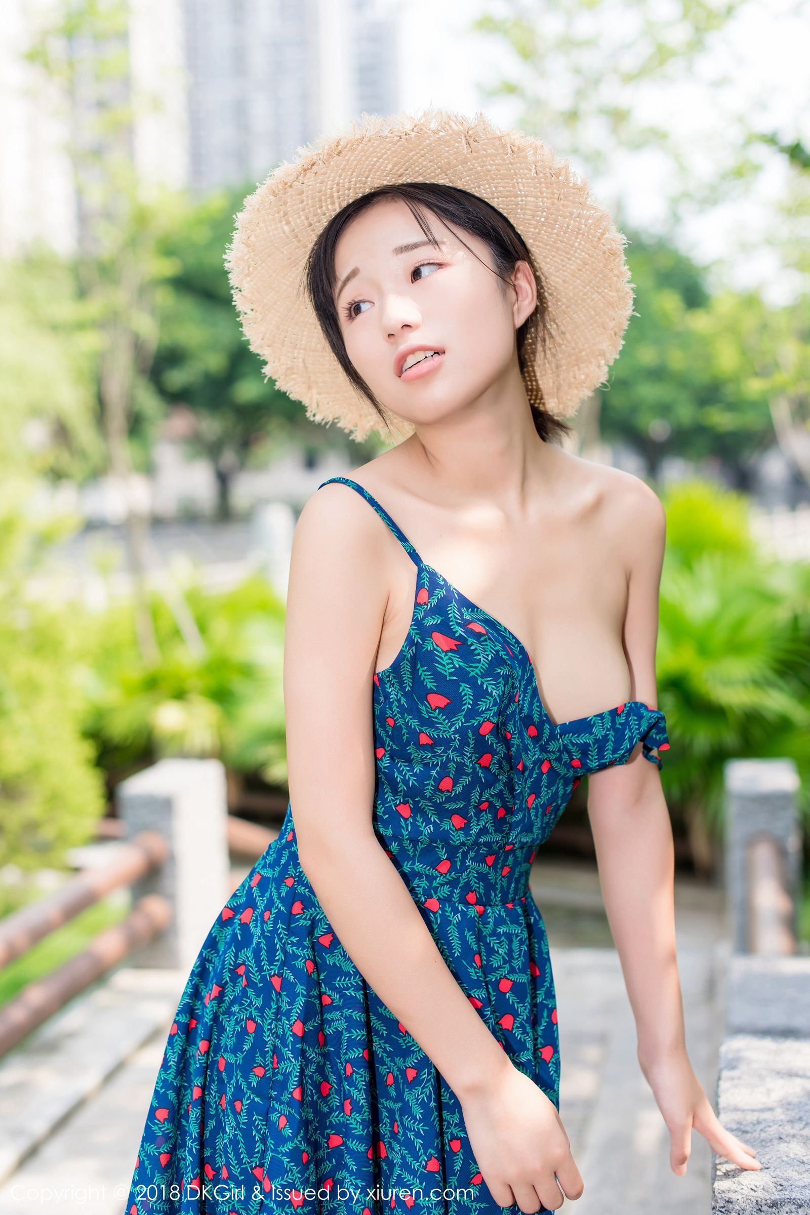 童颜女神仓井优香 清纯甜美草帽少女