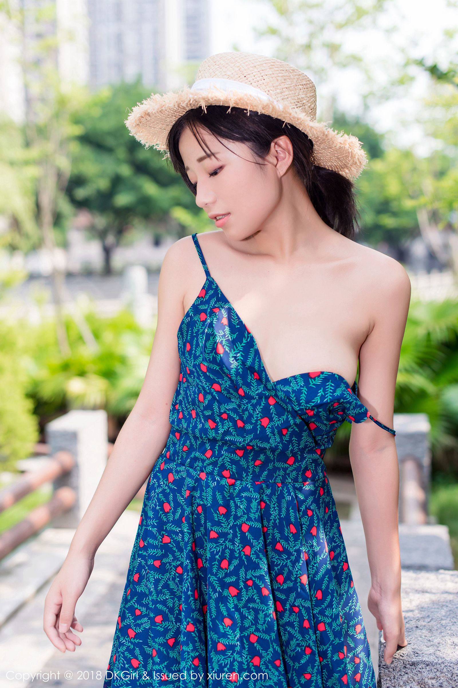 童颜女神仓井优香 清纯甜美草帽少女