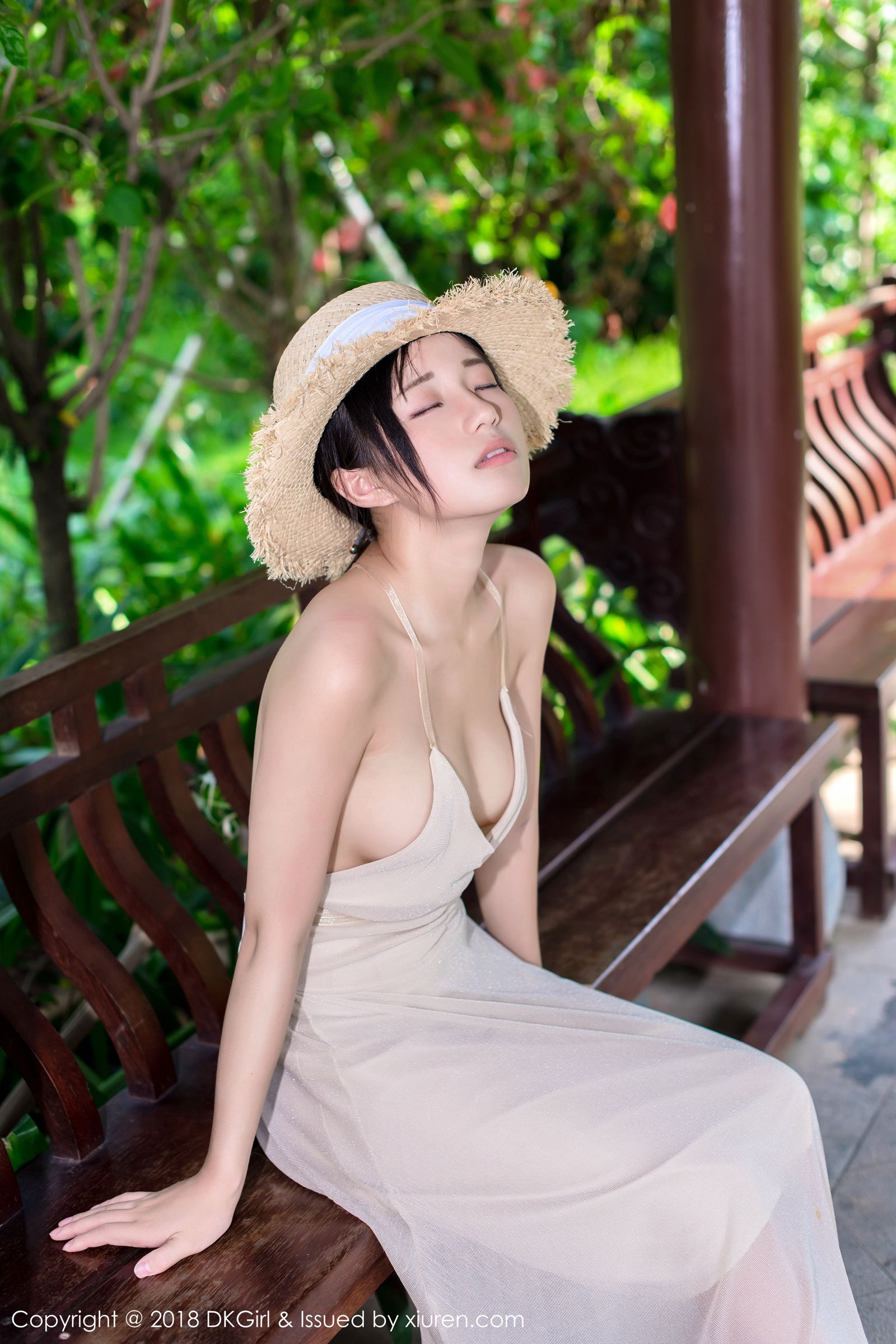 童颜女神仓井优香 清纯甜美草帽少女