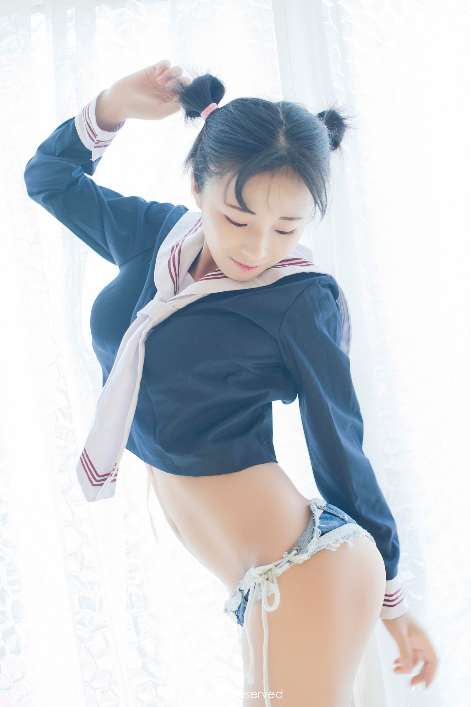 日系美女仓井优香 粉色内衣与听诊器