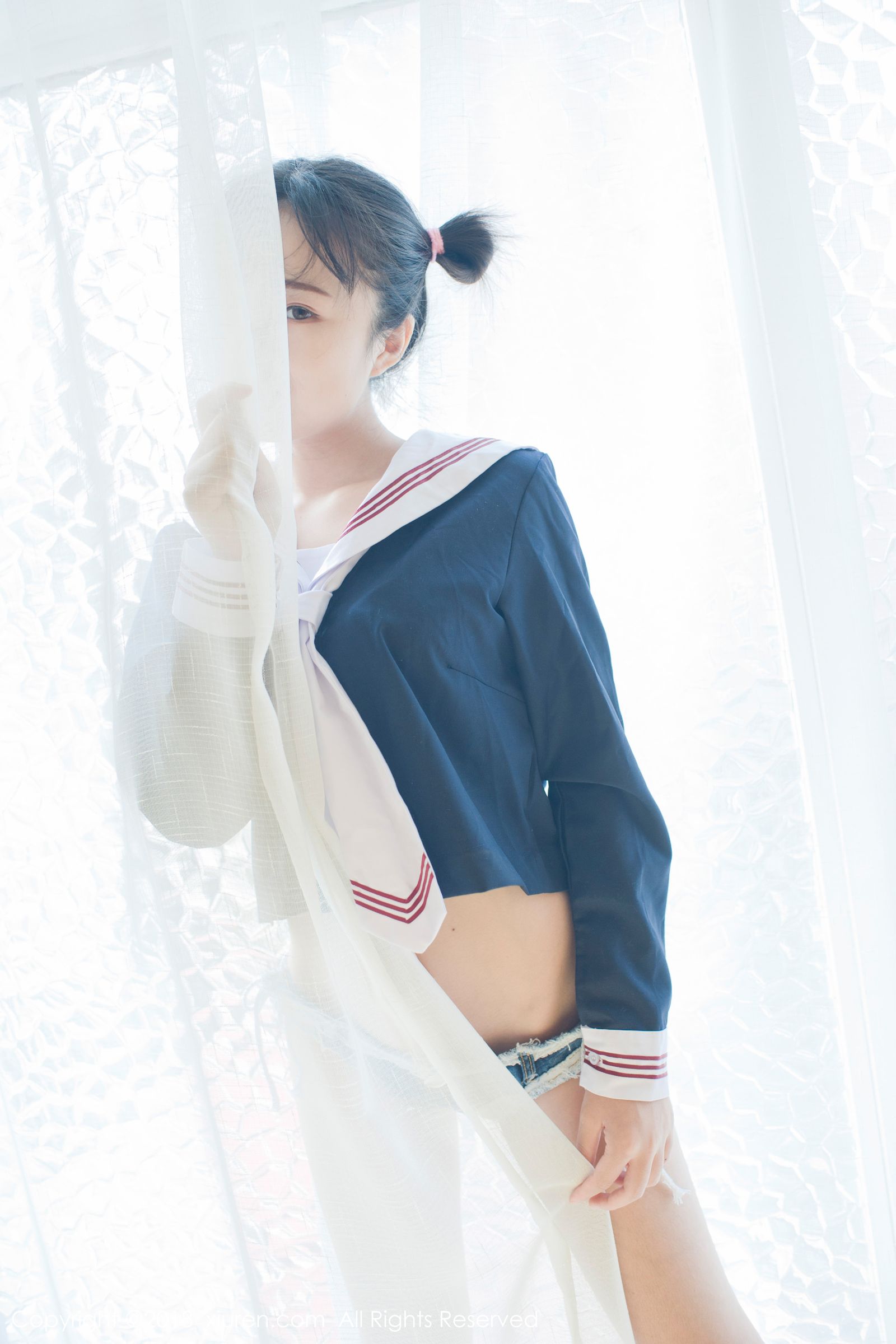 日系美女仓井优香 粉色内衣与听诊器