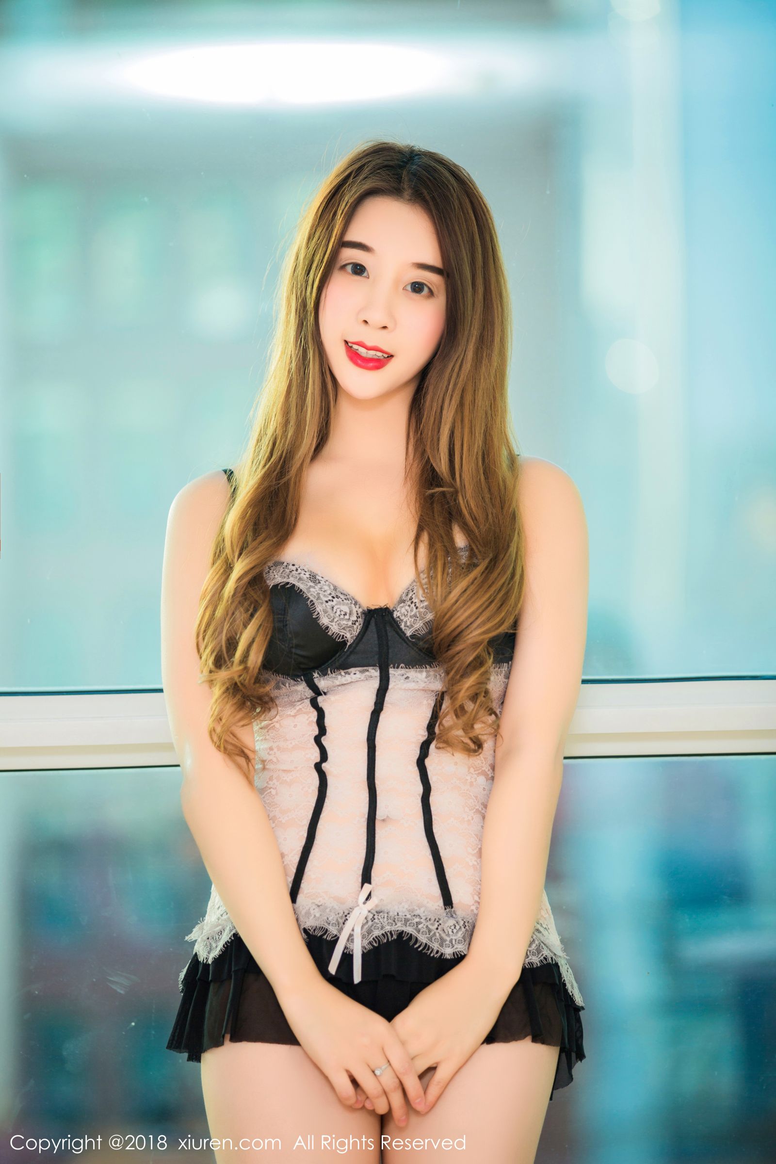 妙臀美人筱慧 蕾丝情趣内衣