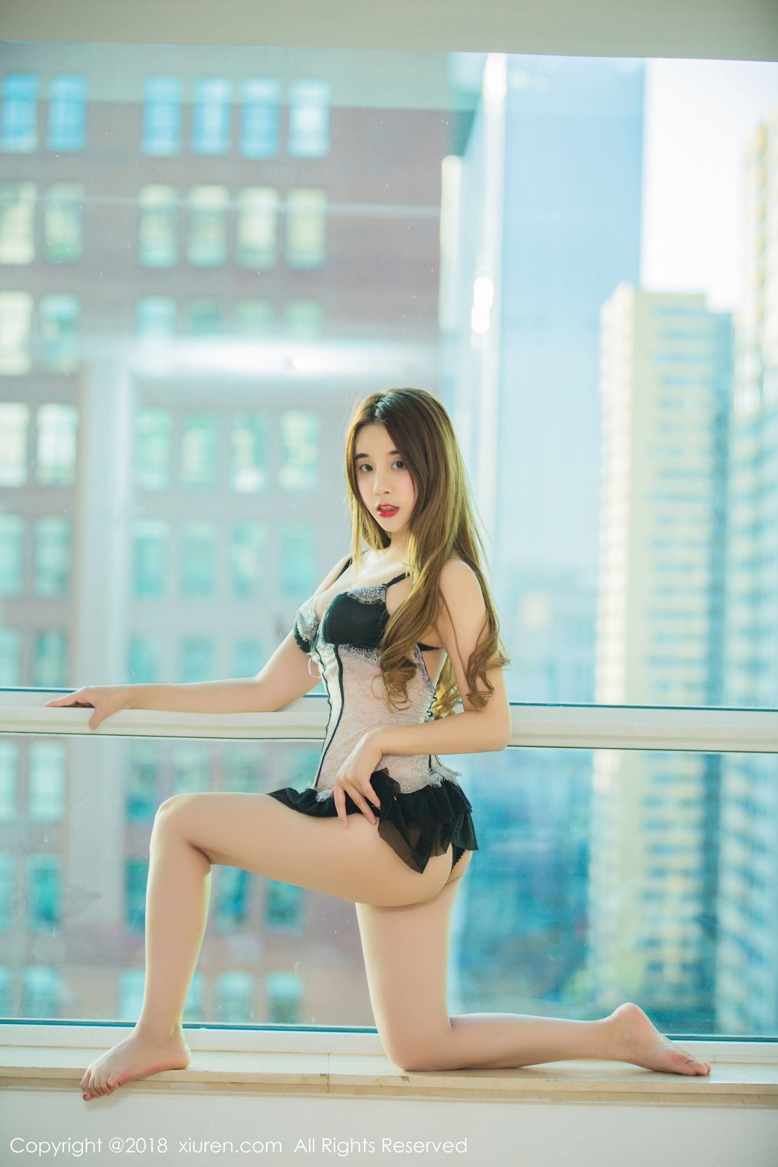 妙臀美人筱慧 蕾丝情趣内衣