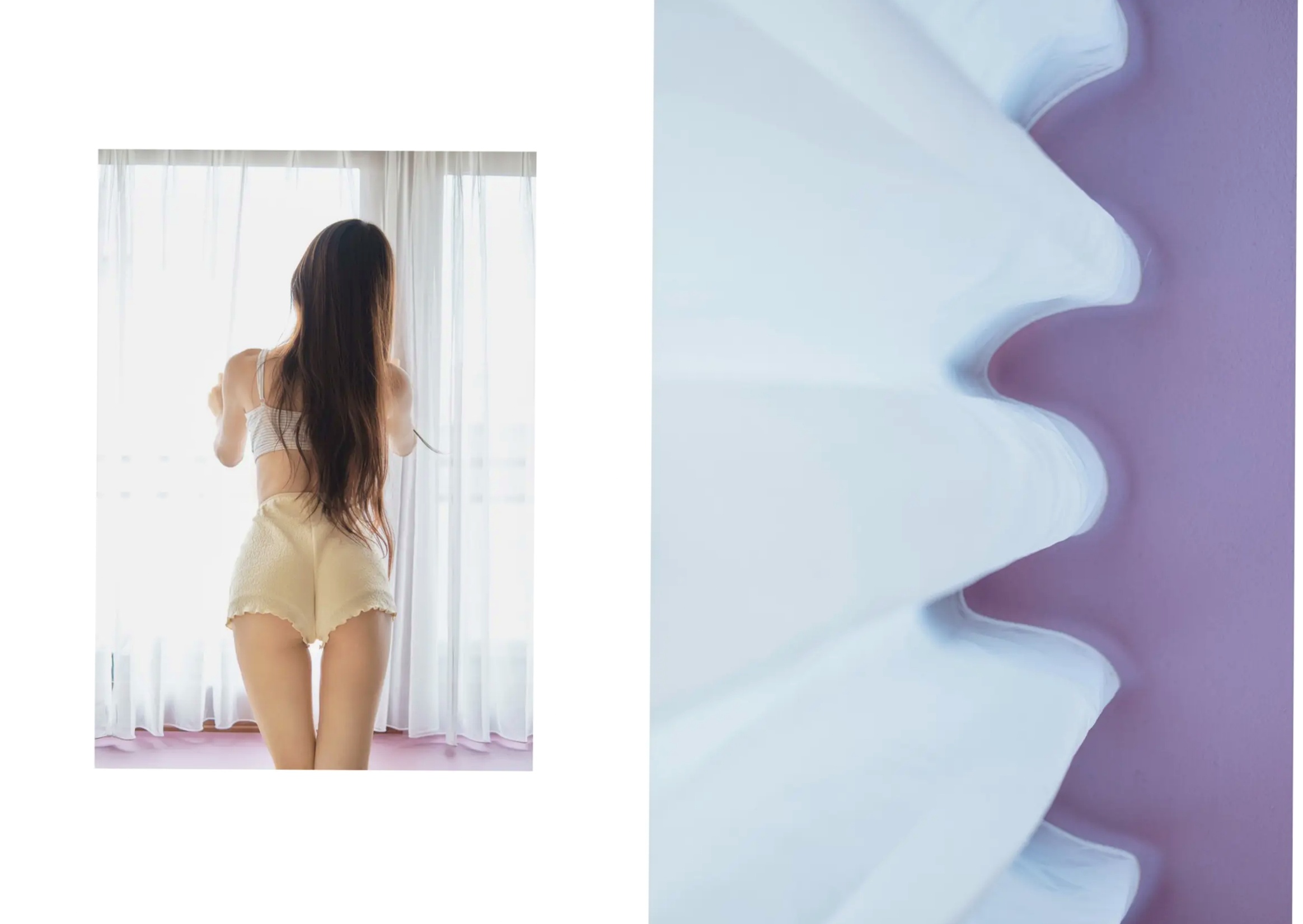桜空もも - Trance Retinal とられち 街头清新与室内私房大尺度写真