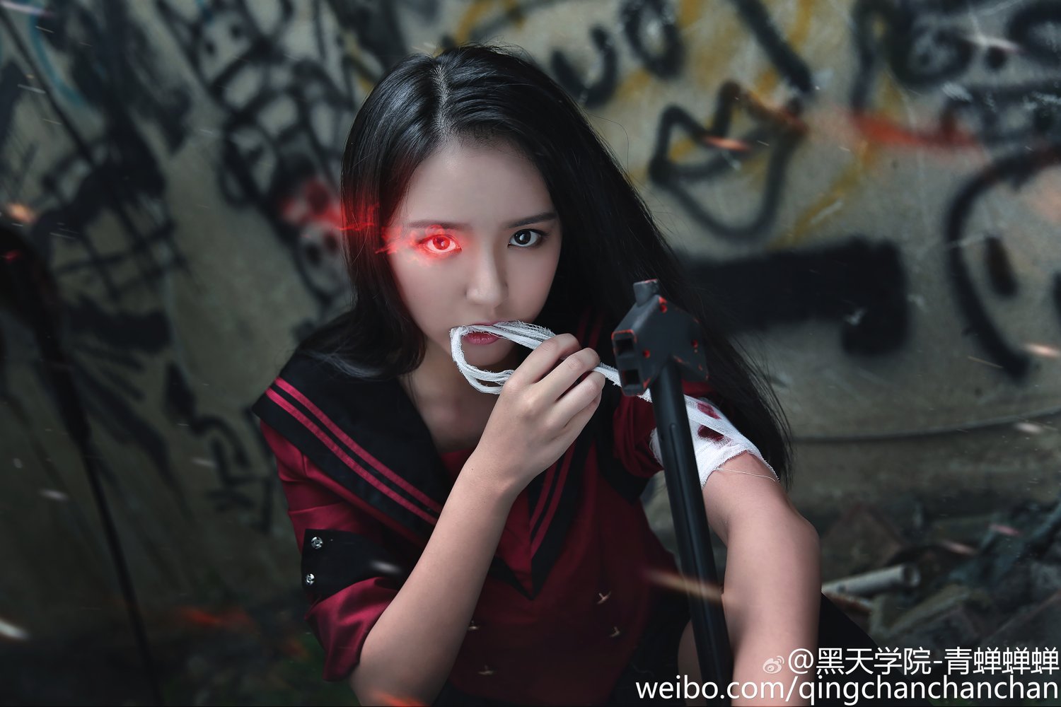 青蝉蝉- 微博私房Cos写真