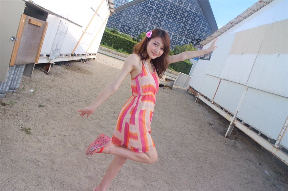 芥田爱菜美- 关西大学校花私房照