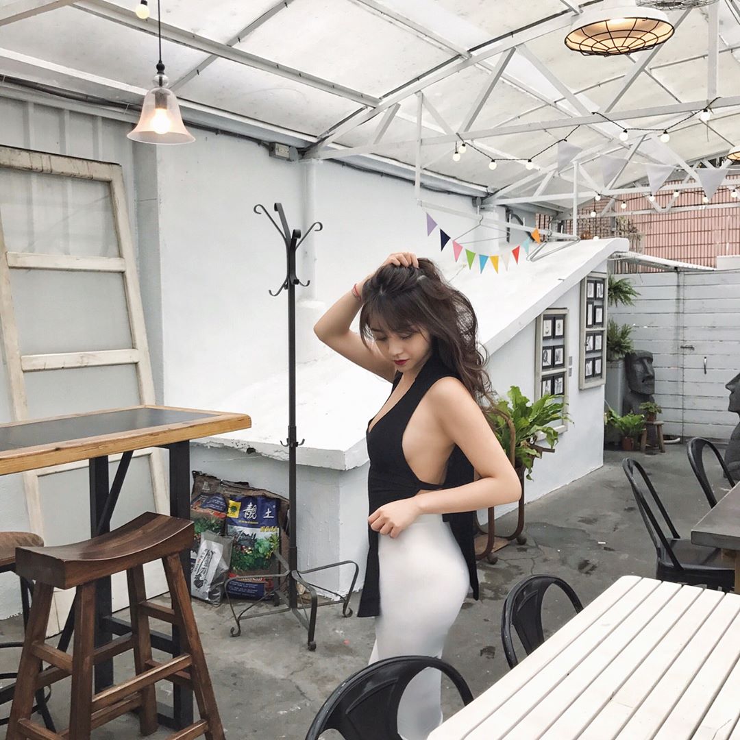 超美混血儿Tia 侧面运动照激似小昆凌