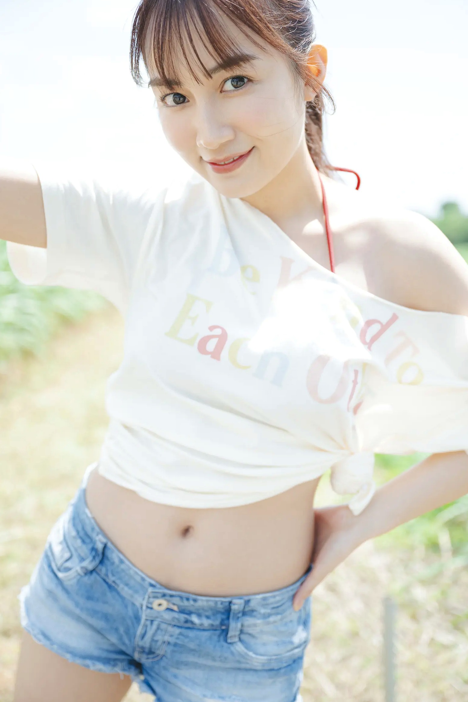 黒木ひかり - たまには海辺で:日本混血女神海边比基尼清新性感写真