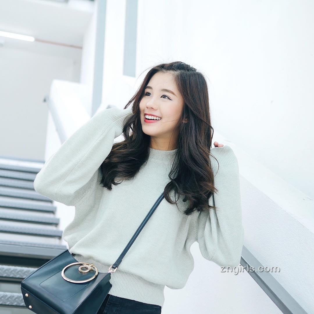 大马正妹Kelly Tan 笑容甜美小清新