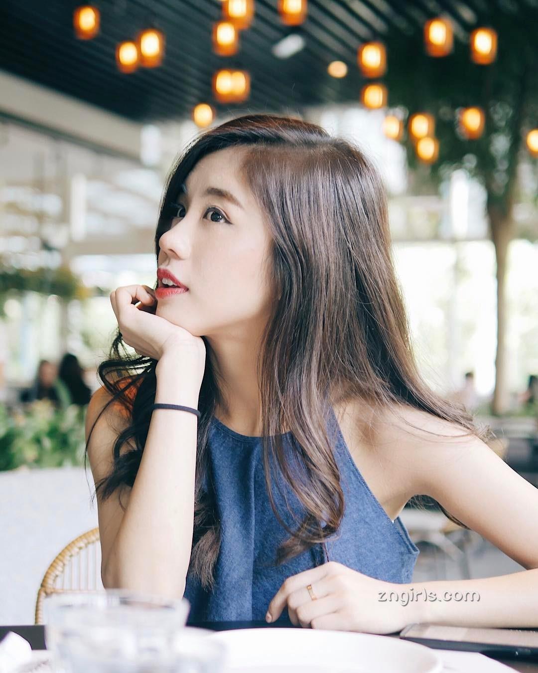 大马正妹Kelly Tan 笑容甜美小清新