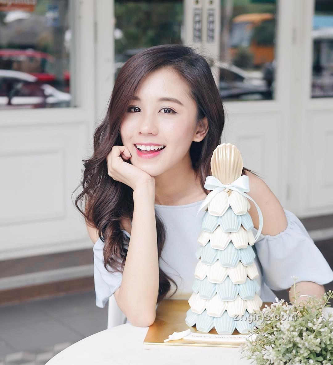 大马正妹Kelly Tan 笑容甜美小清新