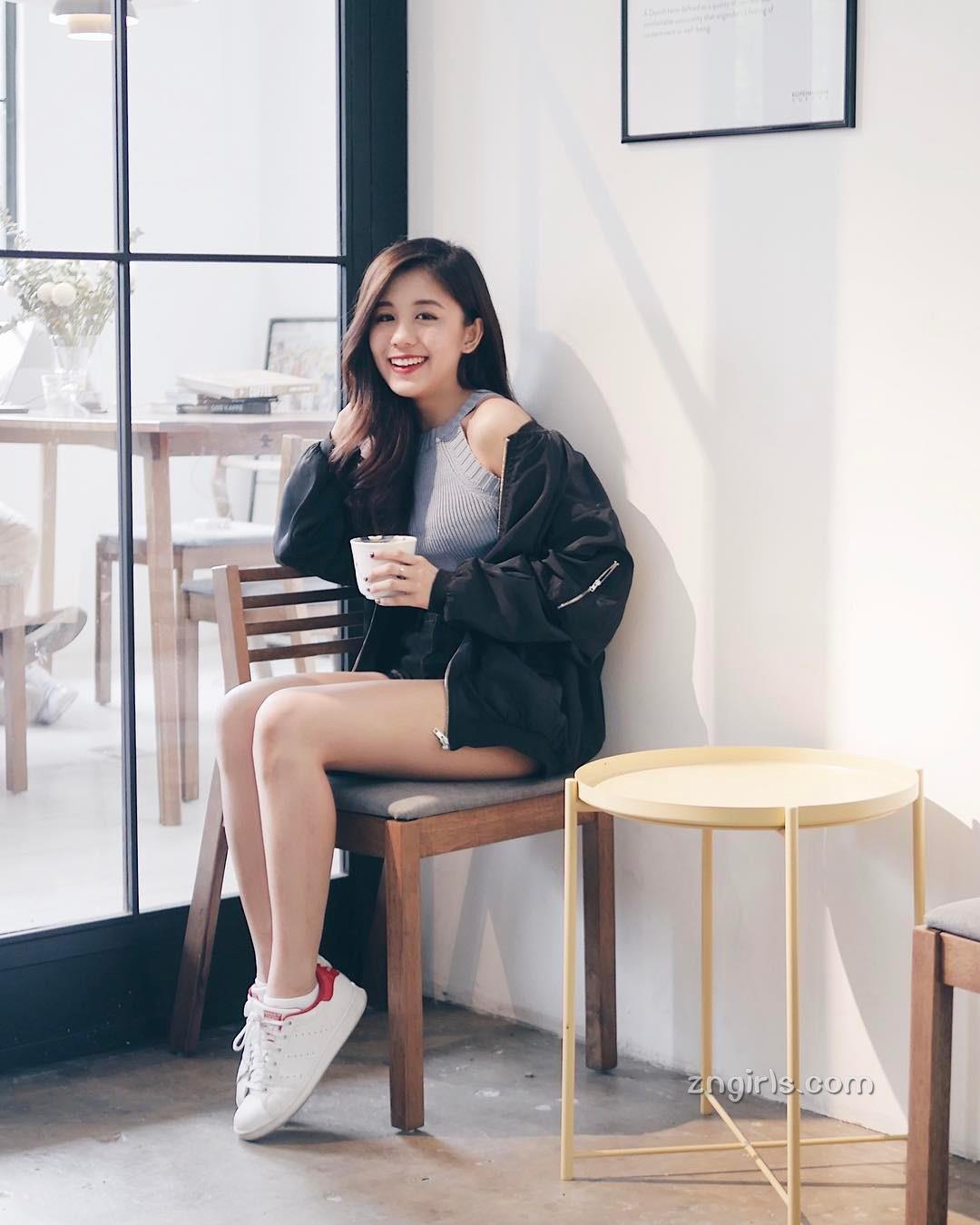大马正妹Kelly Tan 笑容甜美小清新