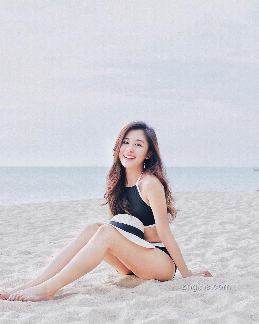 大马正妹Kelly Tan 笑容甜美小清新
