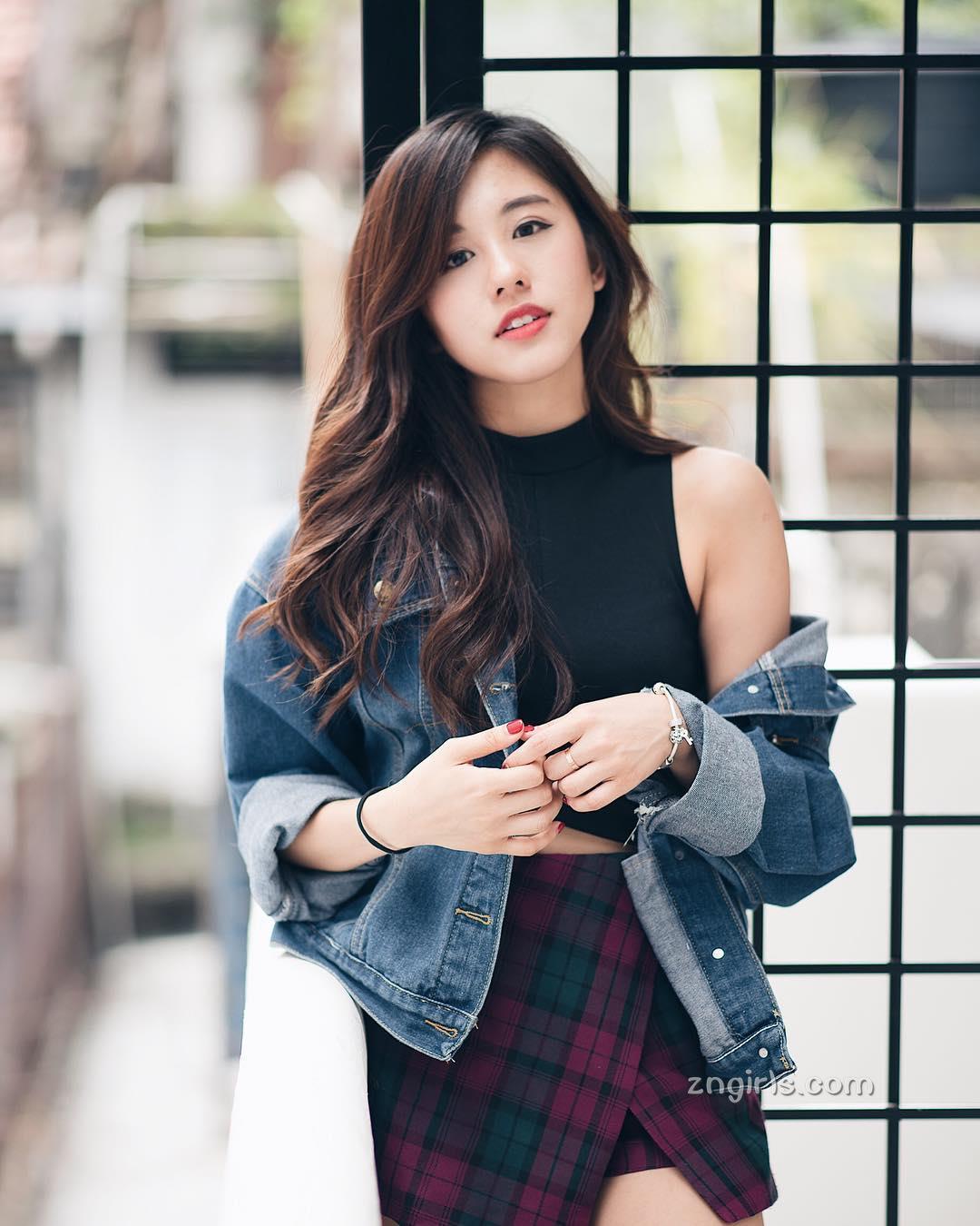 大马正妹Kelly Tan 笑容甜美小清新