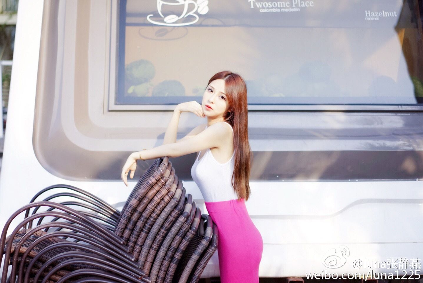 摩羯美眉张静燕 微博私房定制写真
