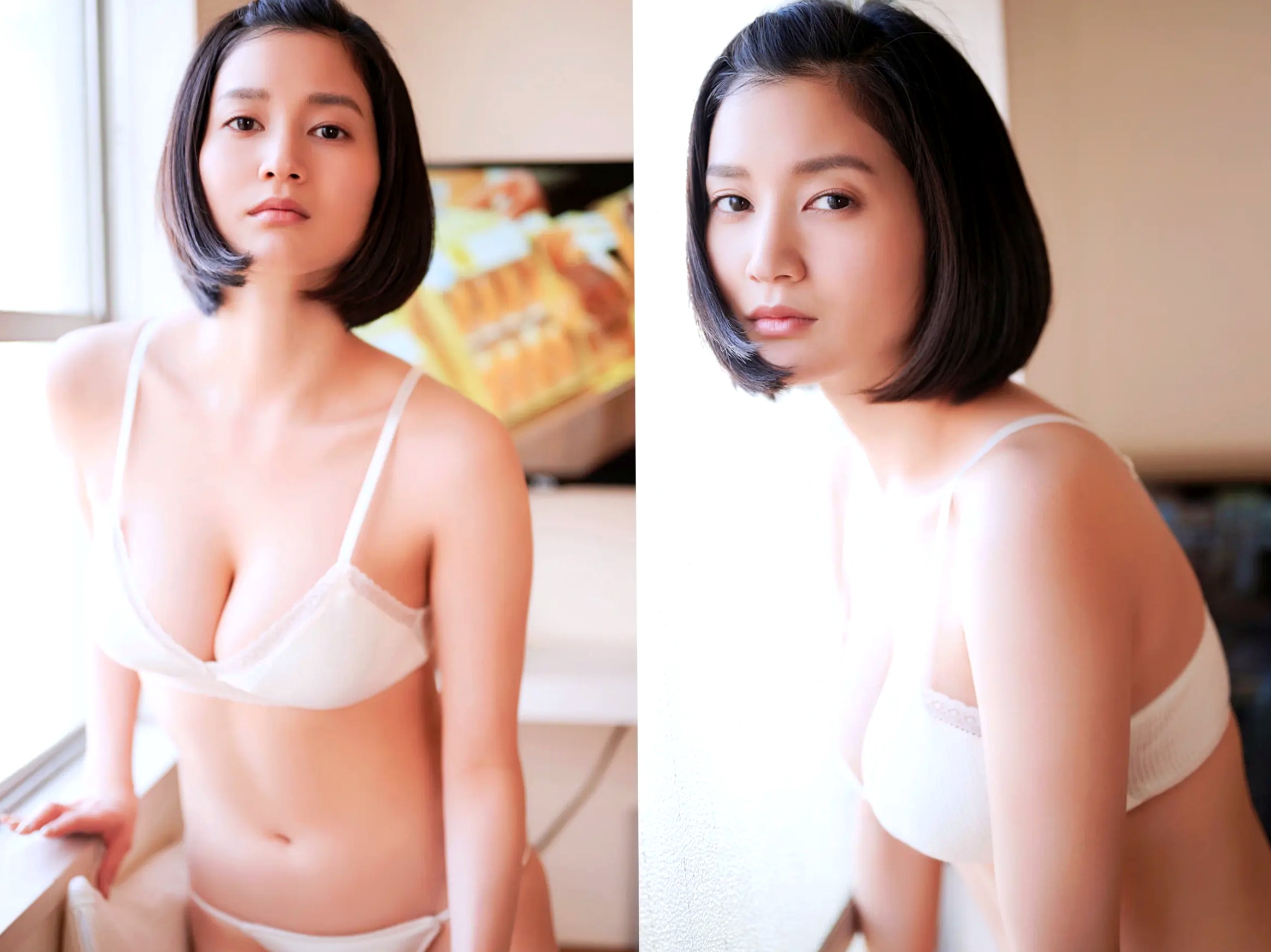 出口亜梨沙 - 色めく昼下がり:日本女神居家内衣性感私房写真