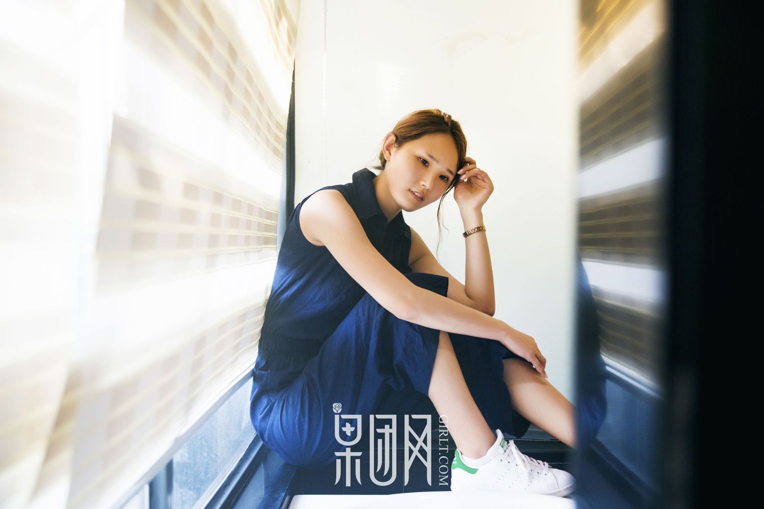 清纯佳人 浴室静卧