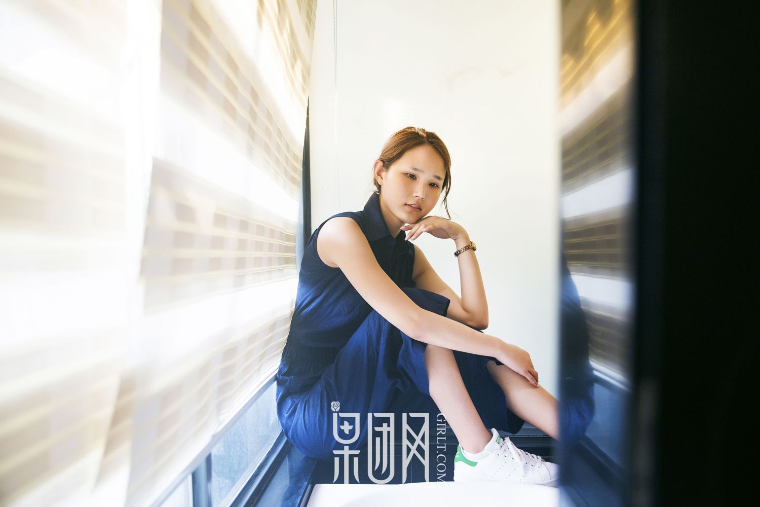 清纯佳人 浴室静卧