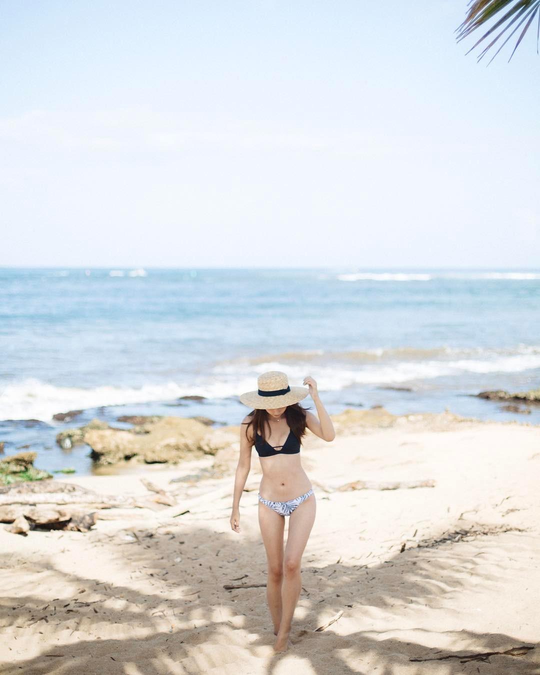 日美混血丹羽仁希 夏日清凉养眼私房照