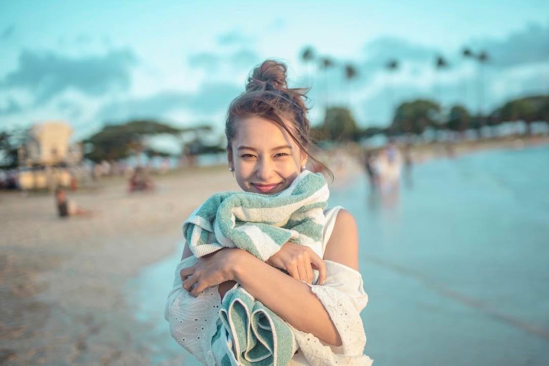 日美混血丹羽仁希 夏日清凉养眼私房照