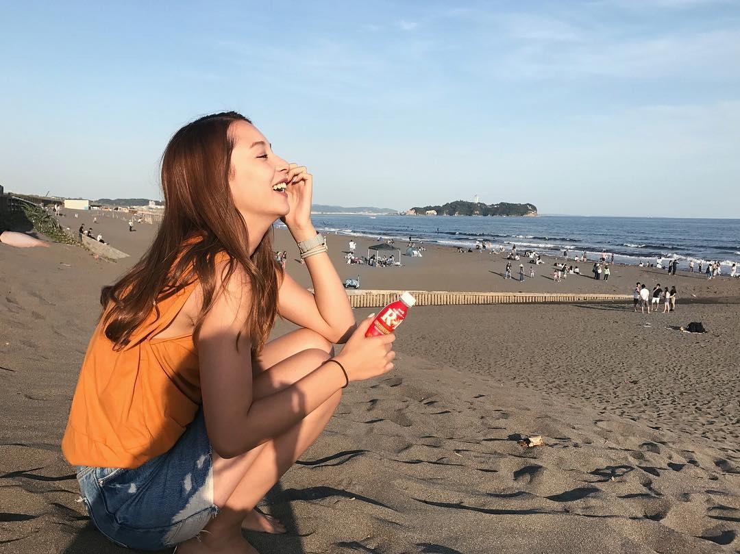 日美混血丹羽仁希 夏日清凉养眼私房照