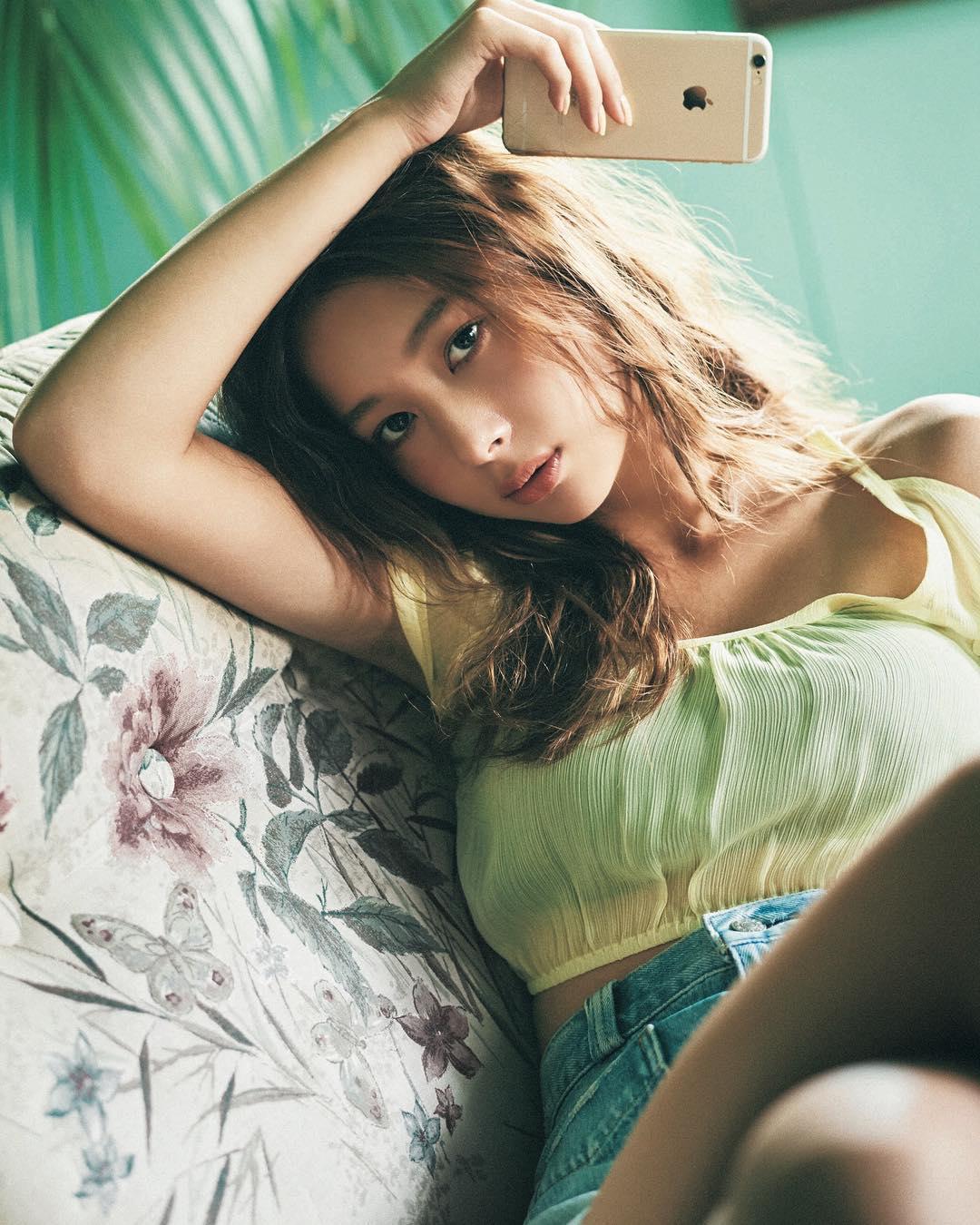 日美混血丹羽仁希 夏日清凉养眼私房照